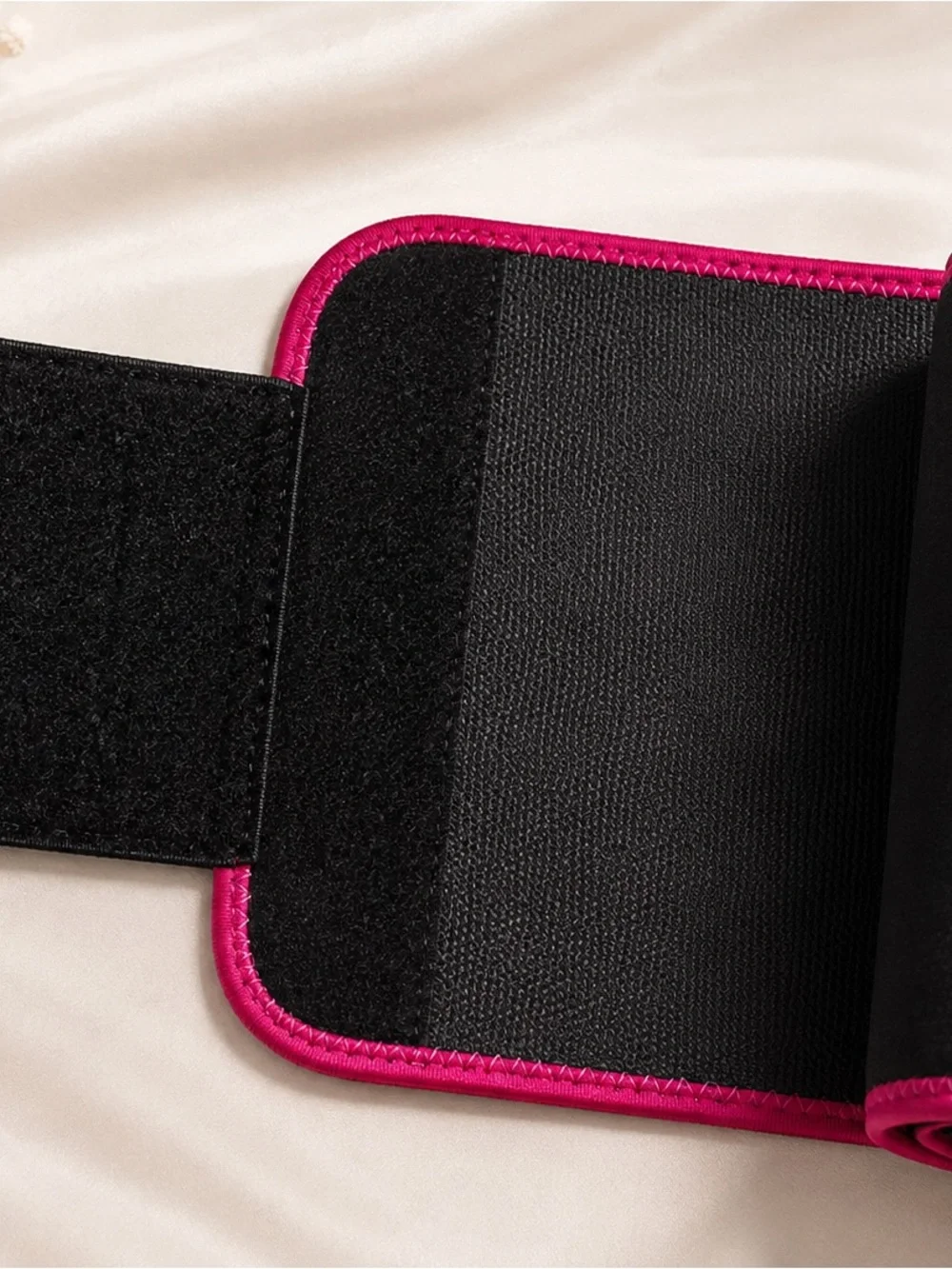 Perfotek Power Waist Trimmer Belt 45” Black Pink Workout Fitness
